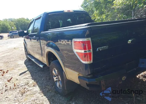2013 Ford F-150 Lariat from USA, damaged, VIN 1FTFW1ETXDFA47802